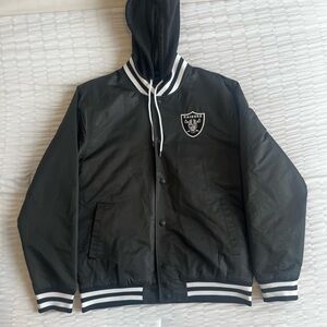 NFL Las Vegas Raiders Bomber Varsity Jacket